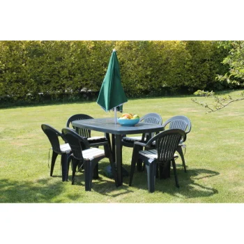 Baštenski sto Otello plastični - zeleni-1